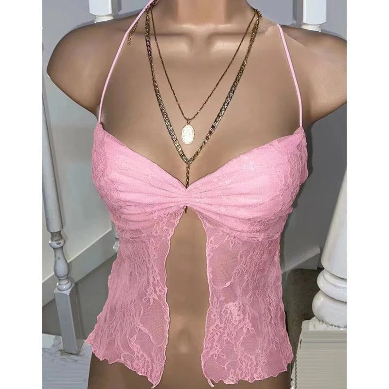 Fairy Grunge Halter Camisole