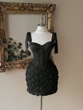 Floral Three-Dimensional Dress