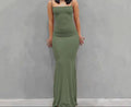 Sleeveless Backless Sexy Maxi Dress