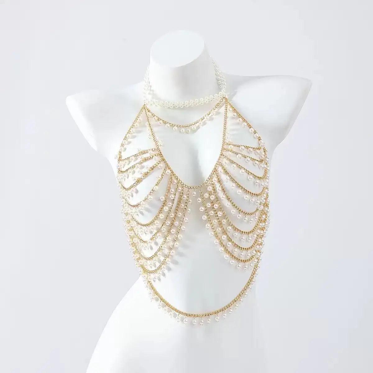 Beaded Bikini Bra Top
