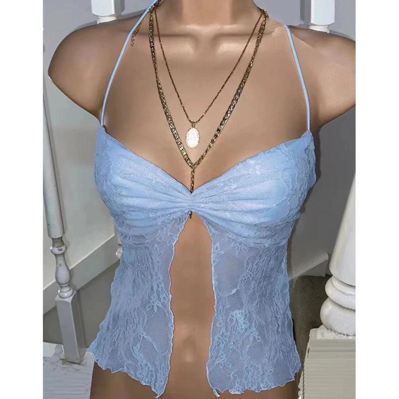 Fairy Grunge Halter Camisole