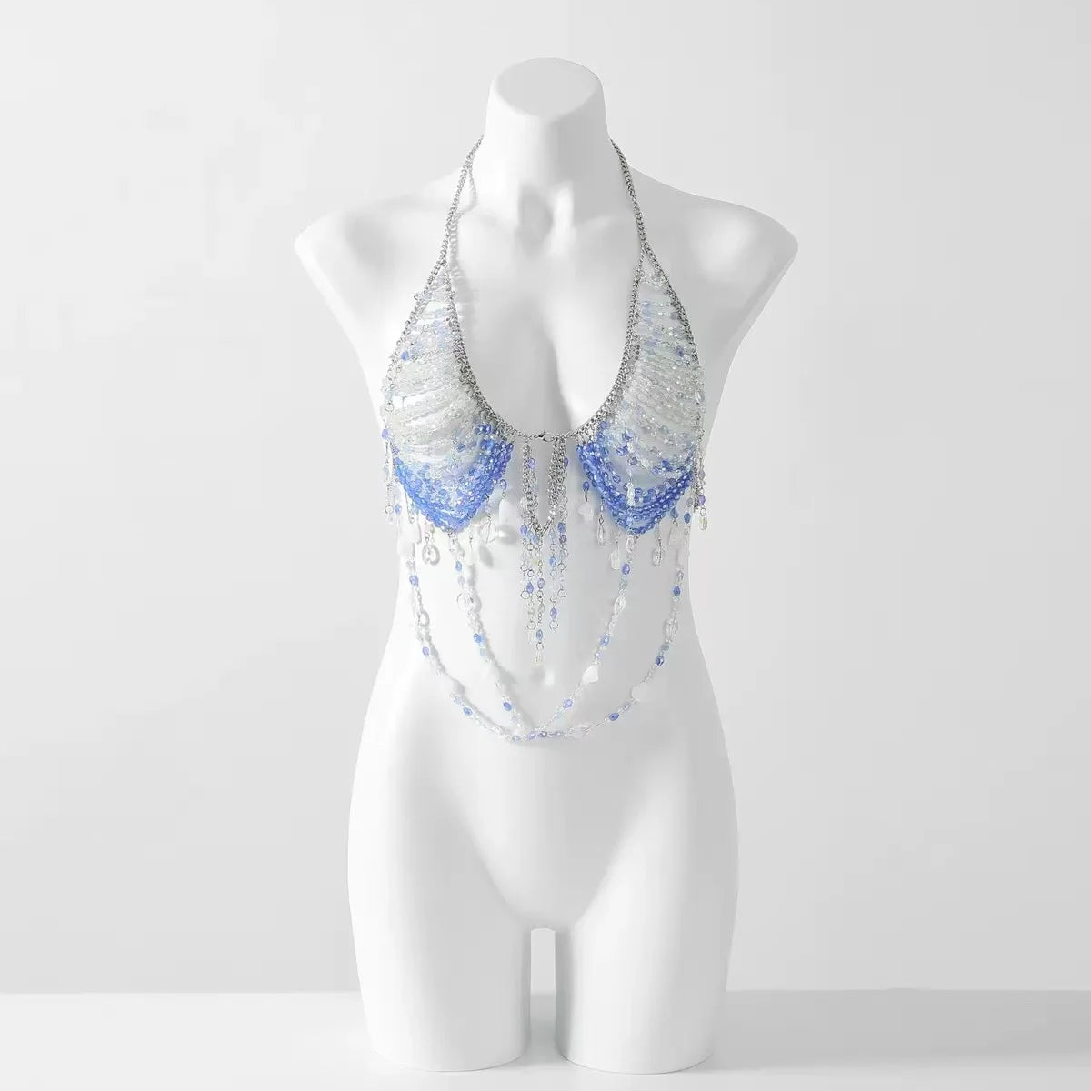 Beaded Bikini Bra Top