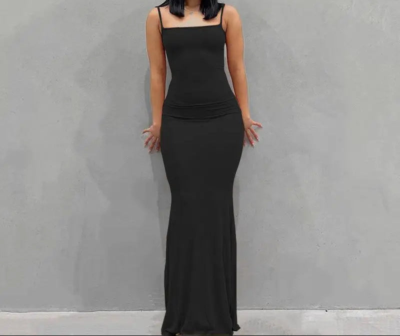 Sleeveless Backless Sexy Maxi Dress