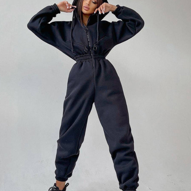 Basic Hoodie Two Piece Set